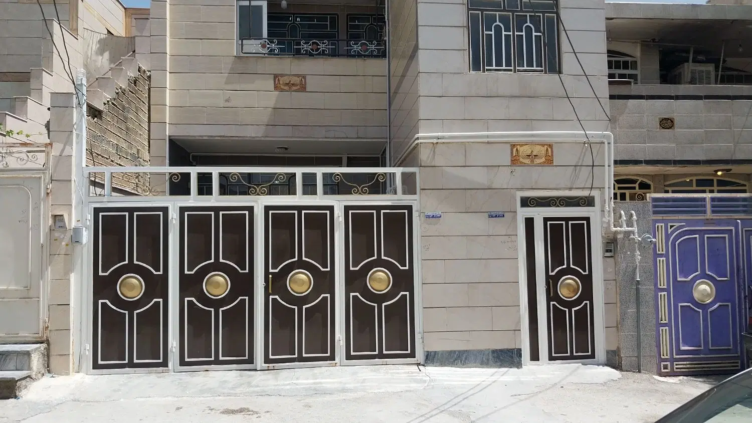 دوطبقه پاپی خالدار البرز ۴شناژ اسکلت ۲سندپایانکار