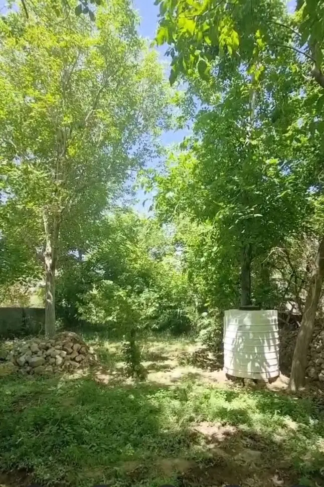 فروش باغ با ساختمان نیمه کاره روستای گل افشان