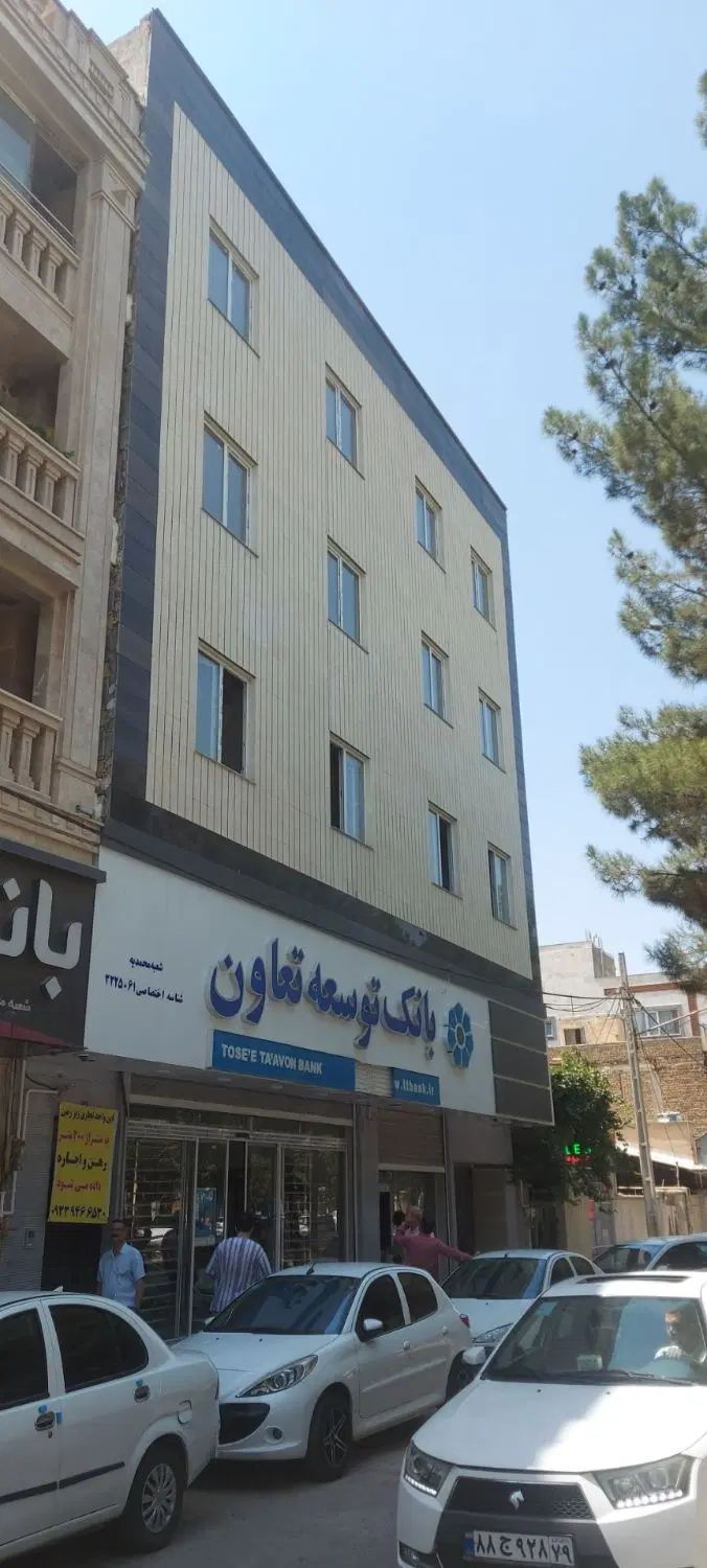 واحد آپارتمان طبقه ۳ غربی خوش نقشه