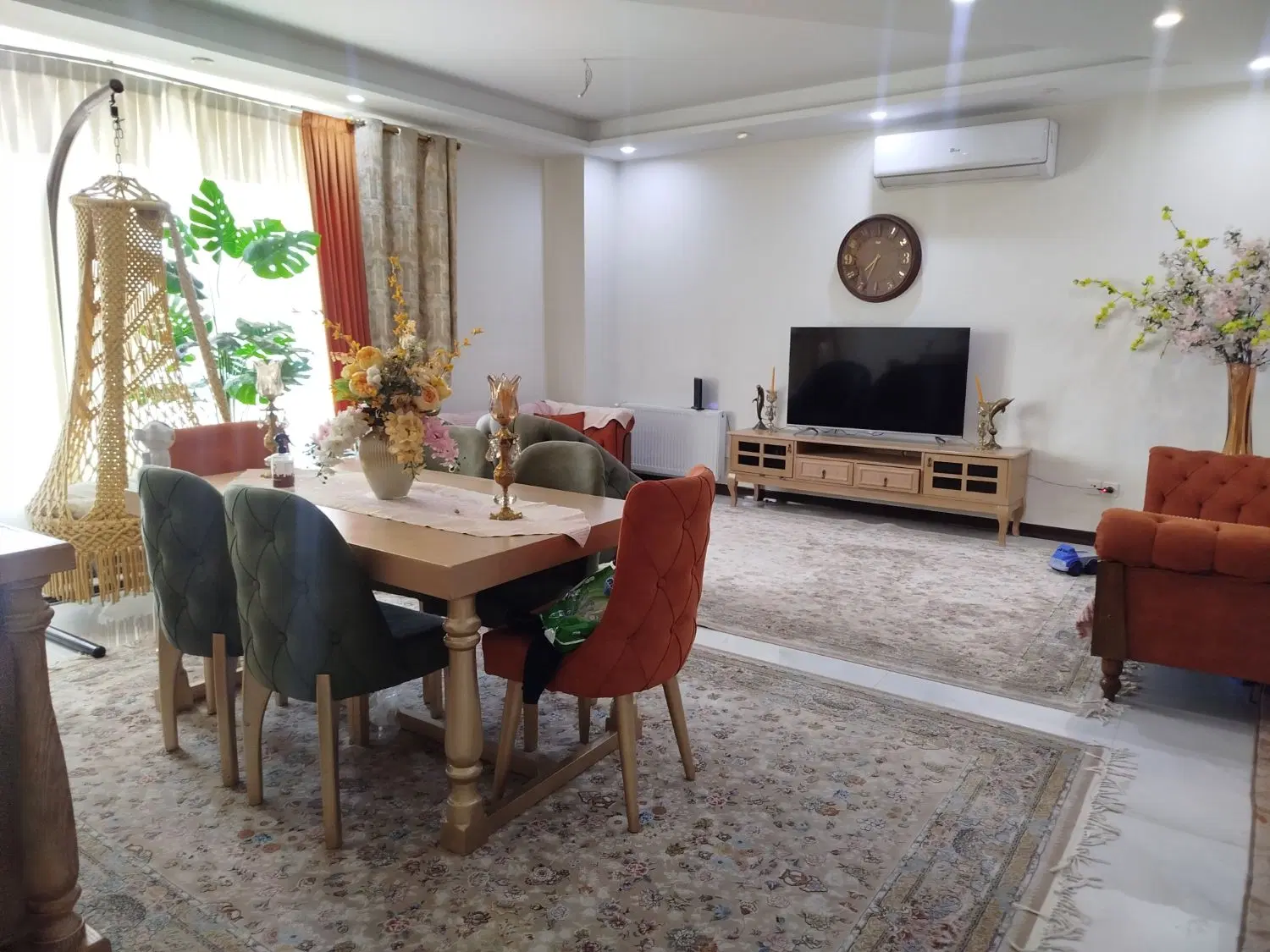 اندیشه فاز3واحد هزار دستان116متر2خواب با روف گاردن