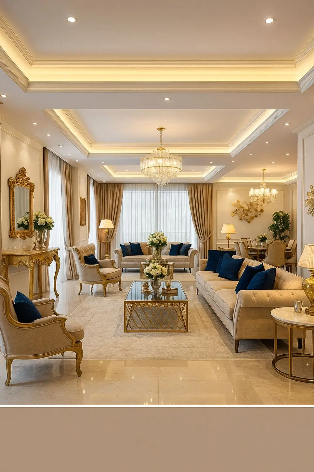 آپارتمان ۱۴۳متری ۳خواب نقشه دیدنی و متفاوت