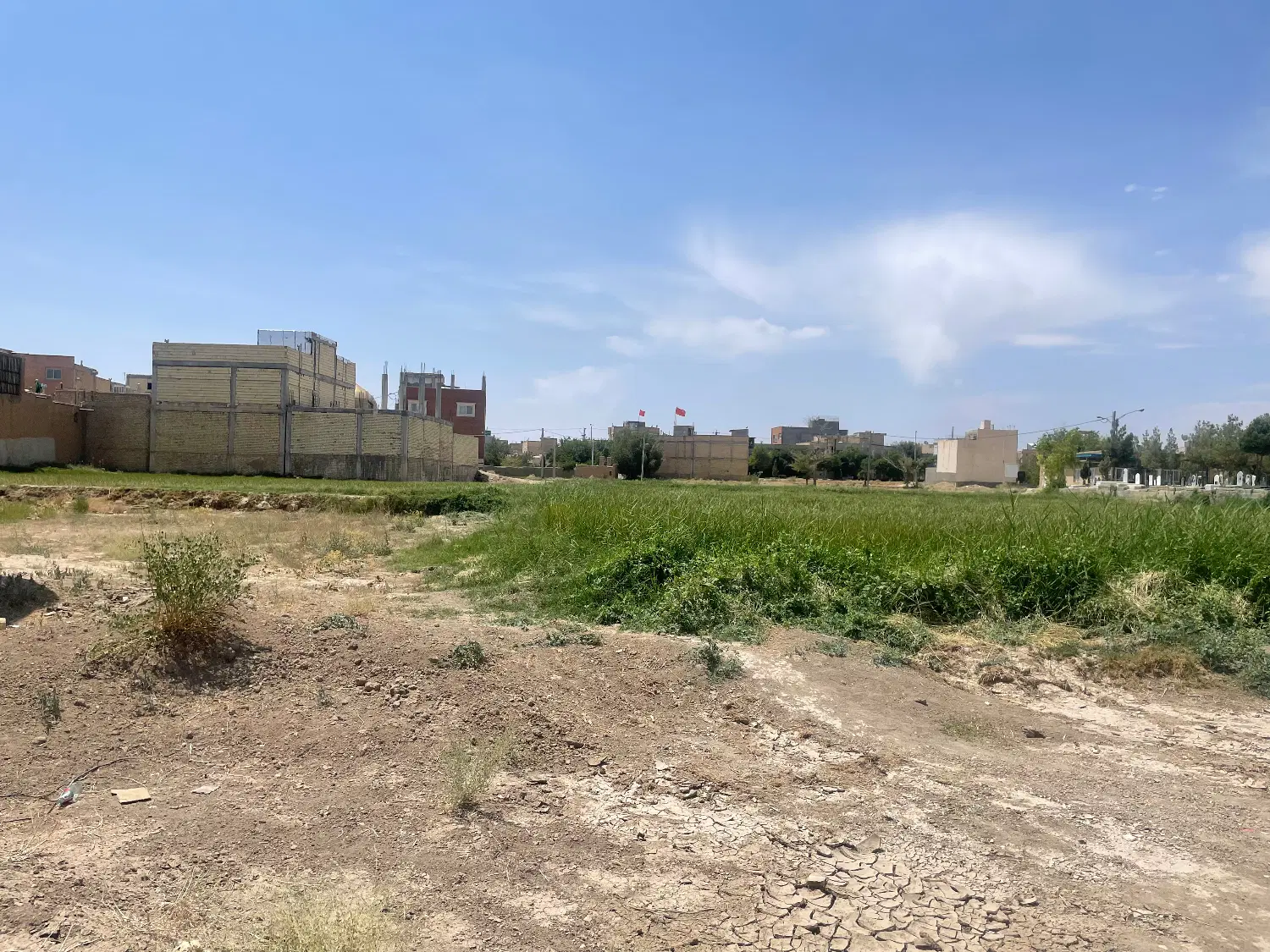 فروش زمین مسکونی انتهای خیابان ۱۵ خرداد