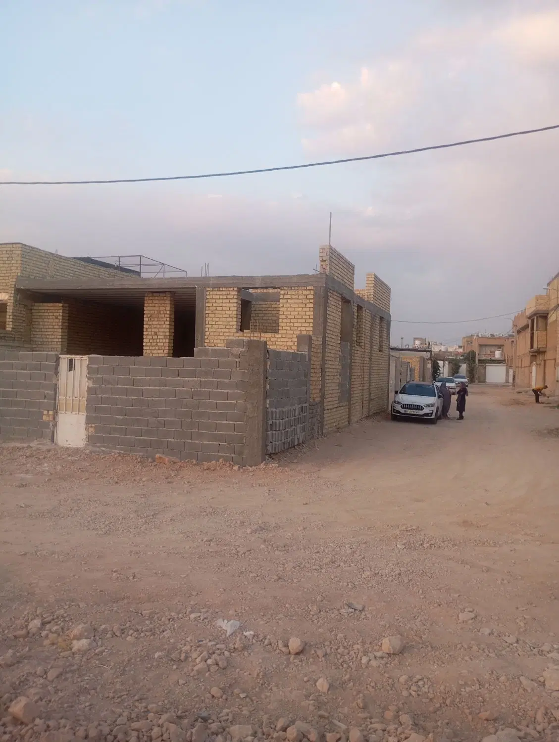 اسکلت خانه ویلایی
