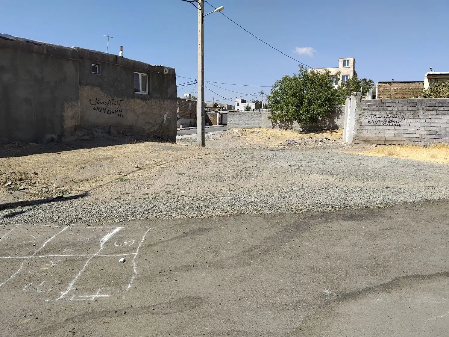 زمین مسکونی بلبان،اباد،دهگلان