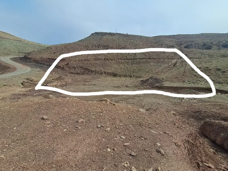 حدود ۲۵۰۰متر زمین فروشی کارده وروستای مارشک