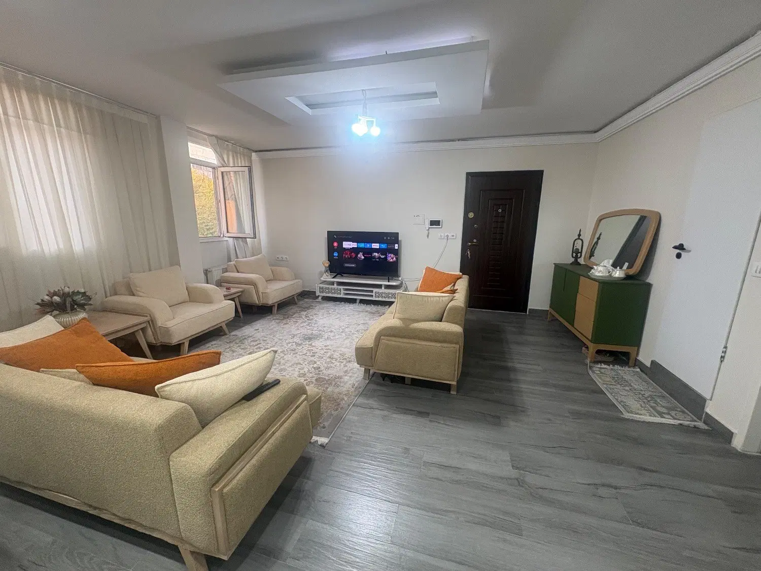 اجاره واحد 55 متری تمیز فلسطین