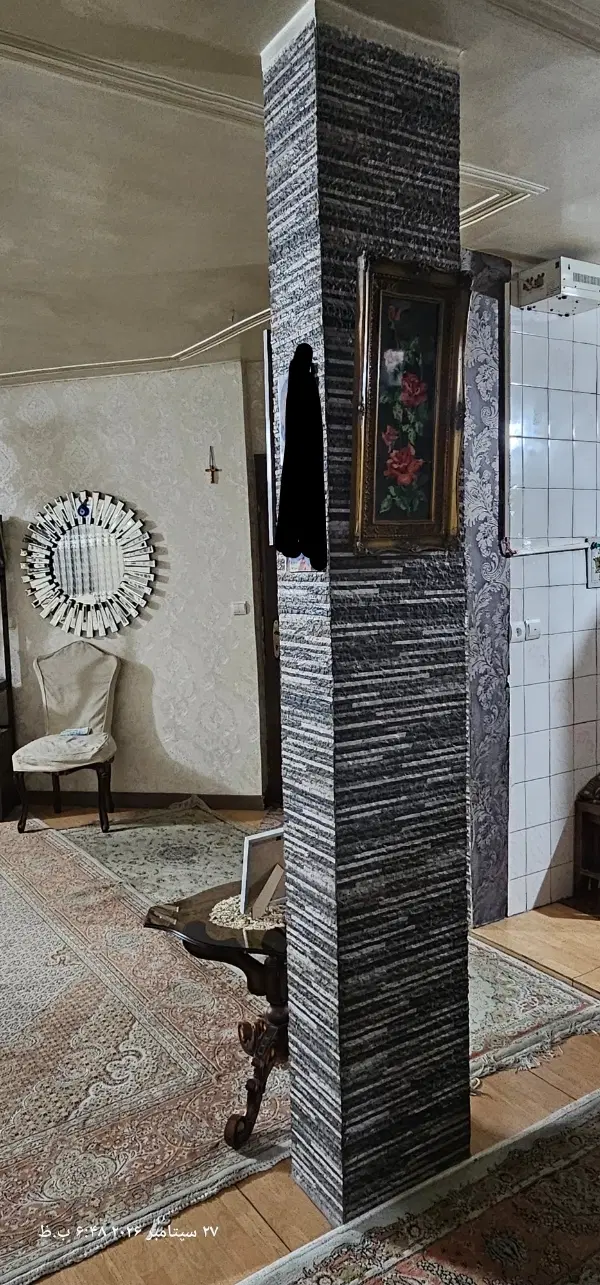 واحد ۳ متراژ ۱۰۵ متر بازسازی بسیار شیک دو طرف نور
