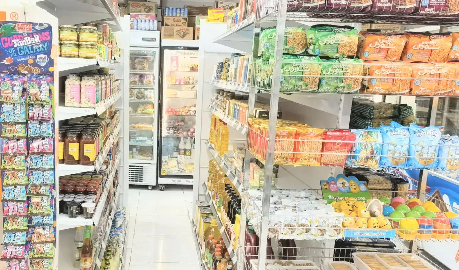 واگذاری فروشگاه مواد غذایی(سوپر مارکت) فعال