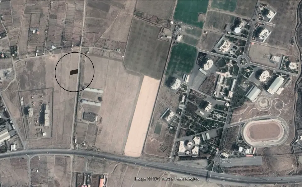 زمین باغی حسین آباد