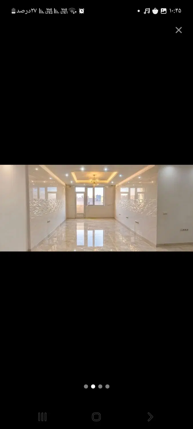 ۱۰۵متری ۲خواب  اسانسوردار پارکینگ دار انباری دار