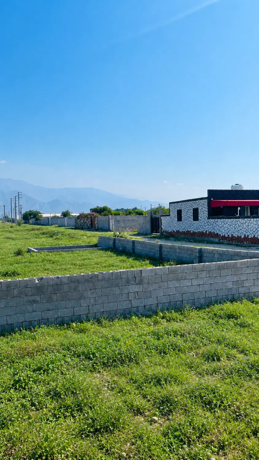زمین ۴۸۰ متری ثبتی سه بر قبل از شهرک متولی