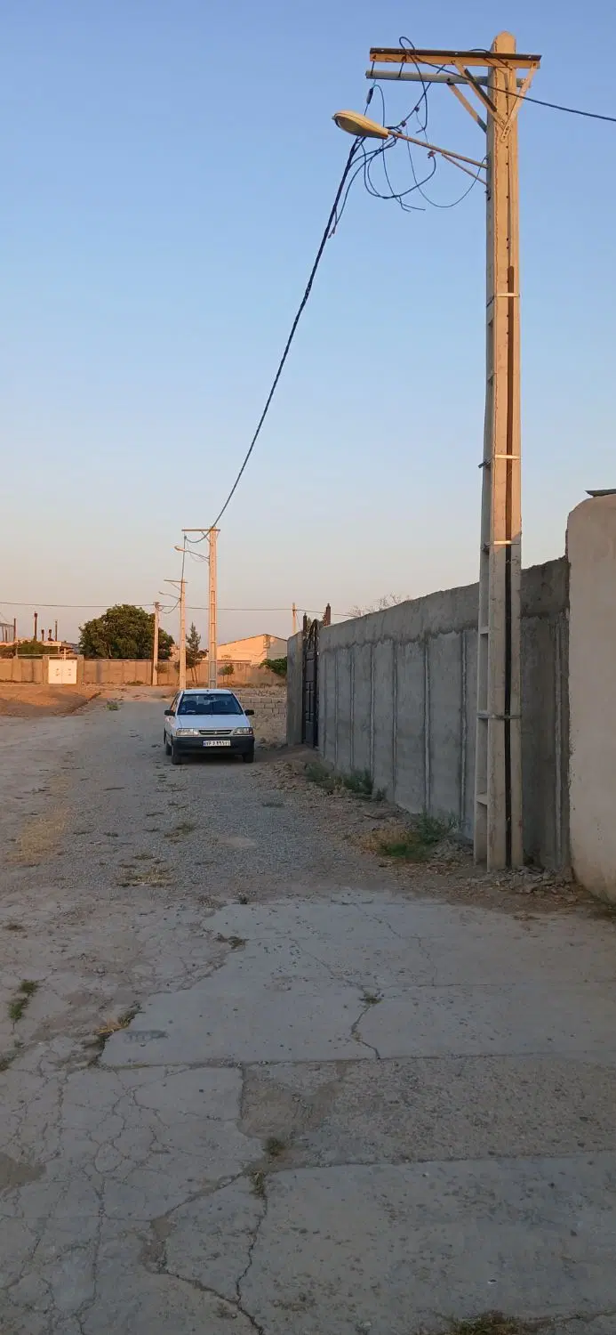 زمین چهار دیواری چسب بافت