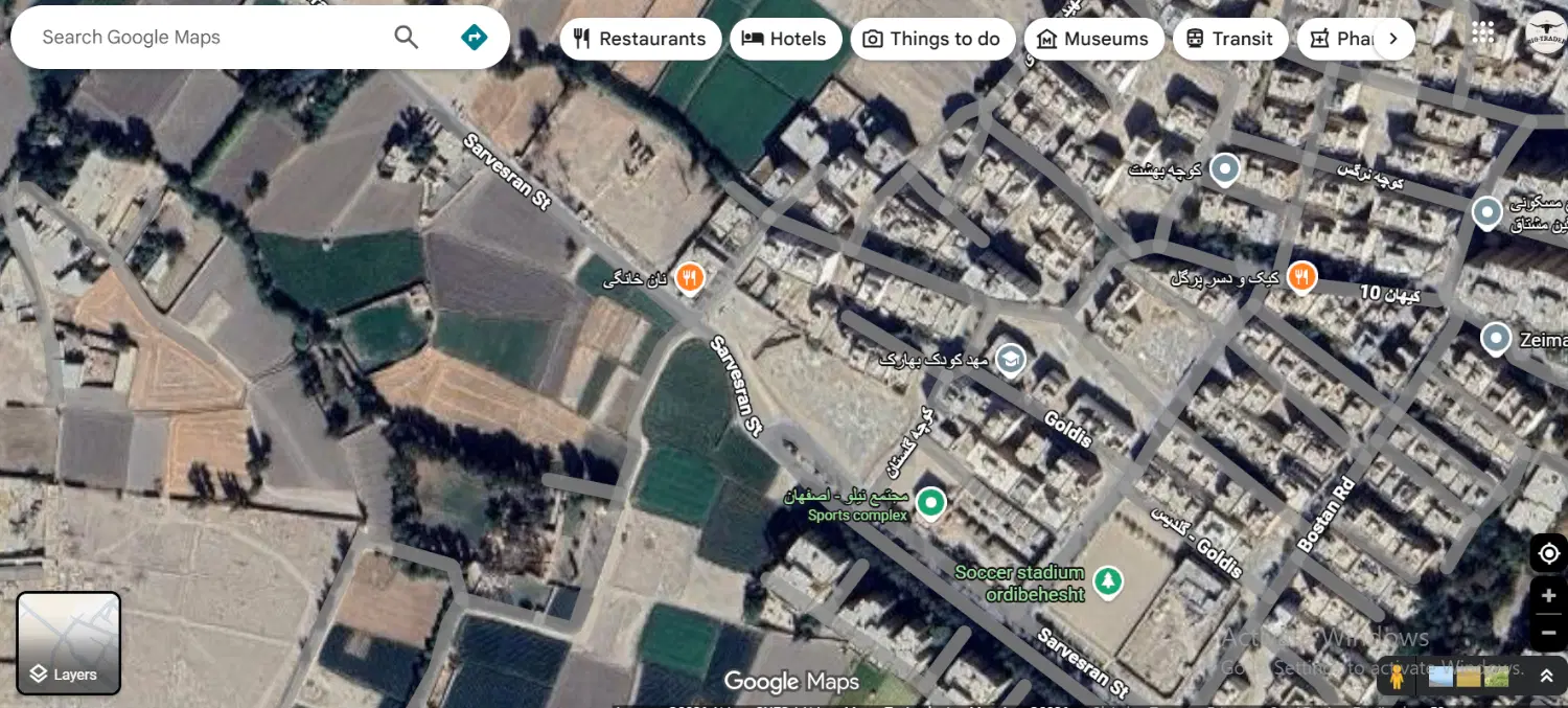 زمین مسکونی بر خیابان 36 متری