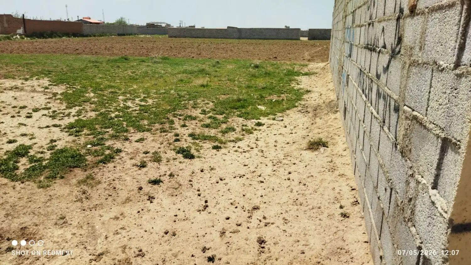 زمین ویلایی معراج