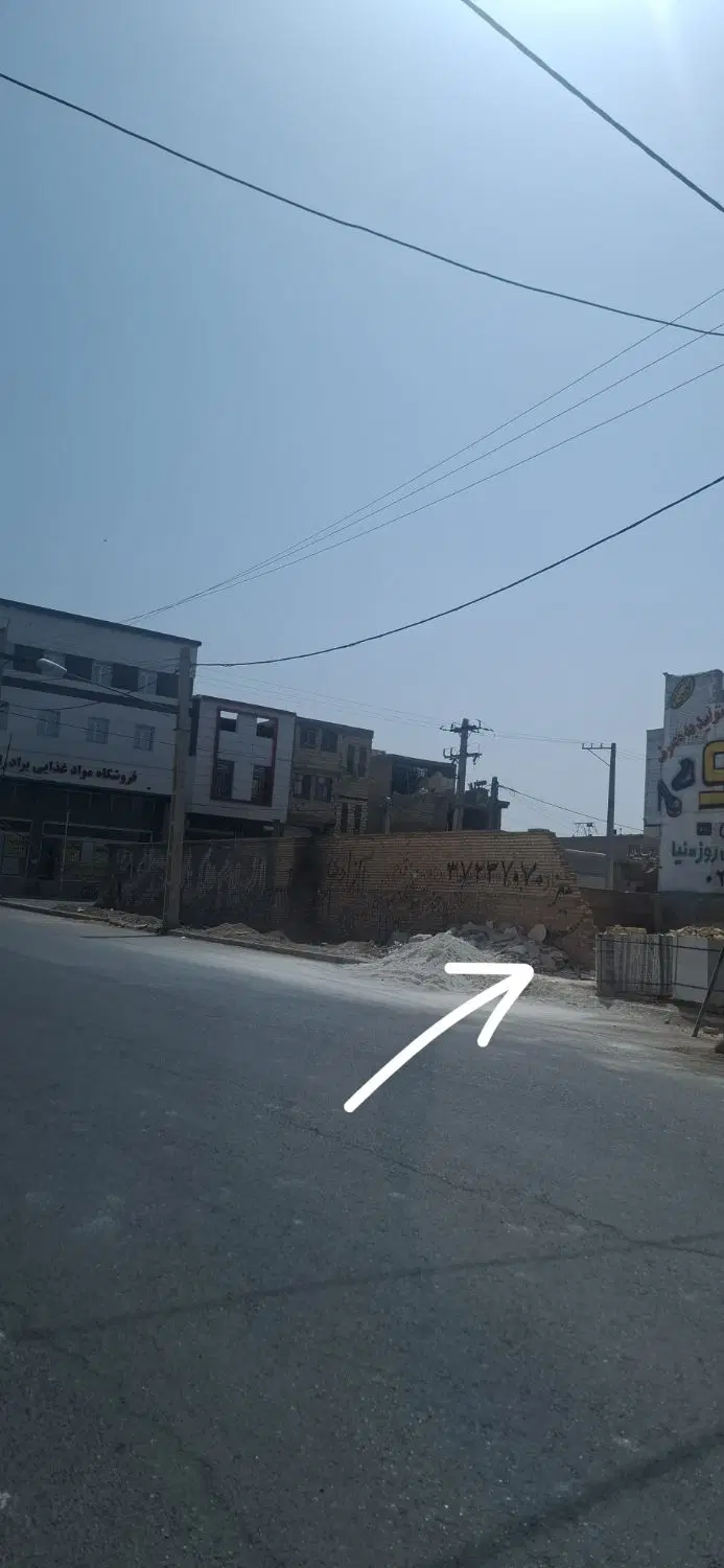 زمین تجاری ۹۰ متری اسکان