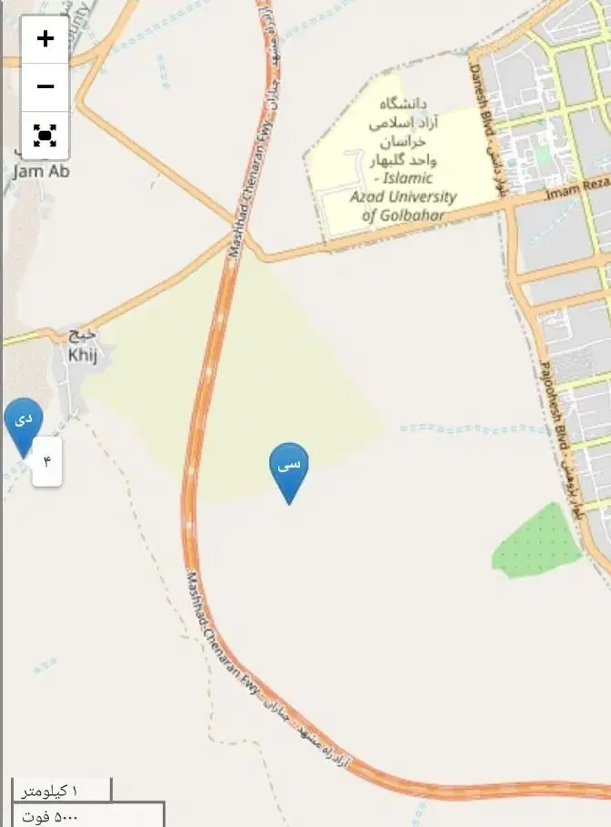 زمین جهاد فاز 1