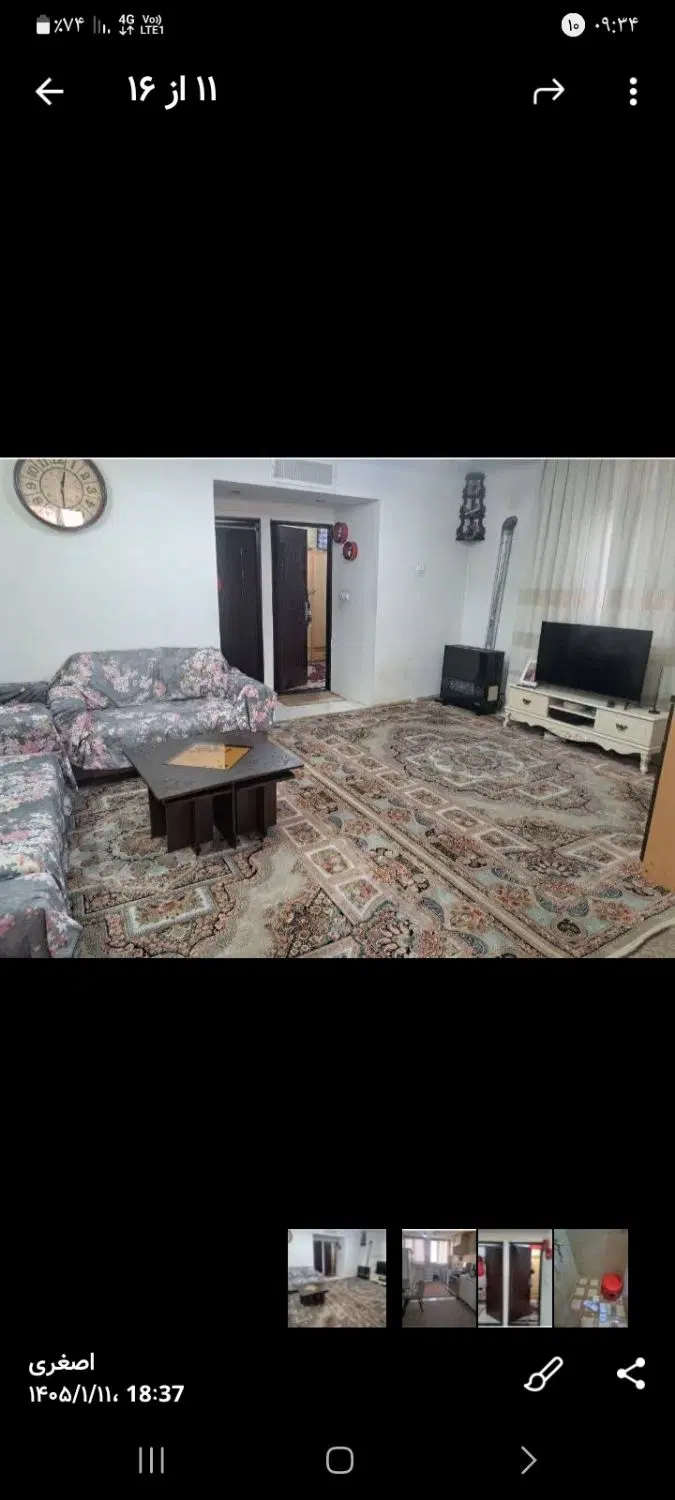 واحد ۵۵ متر ۲ خواب، طبقه ۲، تکواحدی
