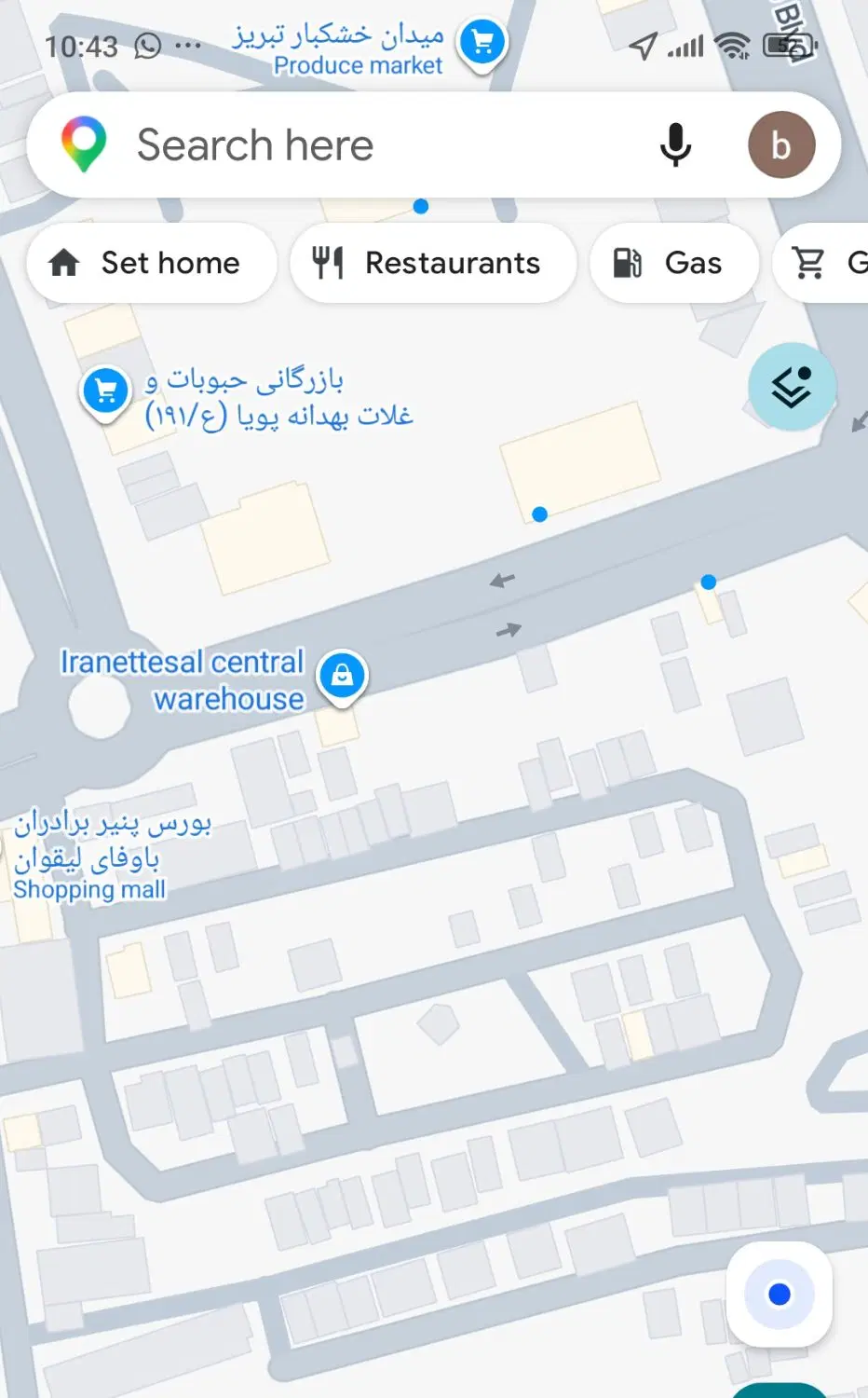 تجاری کارگاهی پشت میدان تره بار تبریز