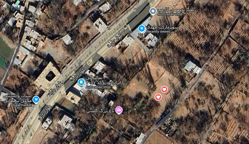 زمین  با مجوز ساخت خانه‌باغی هرستانه خوانسار