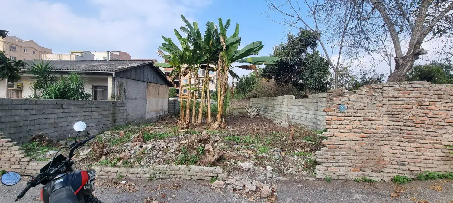 زمین مسکونی متراژ مناسب با موقعیت خوب