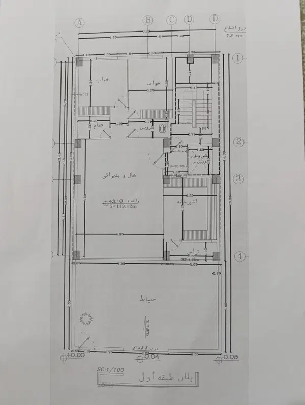 زمین مسکونی با مجوز ساخت علی اباد فرهنگیان