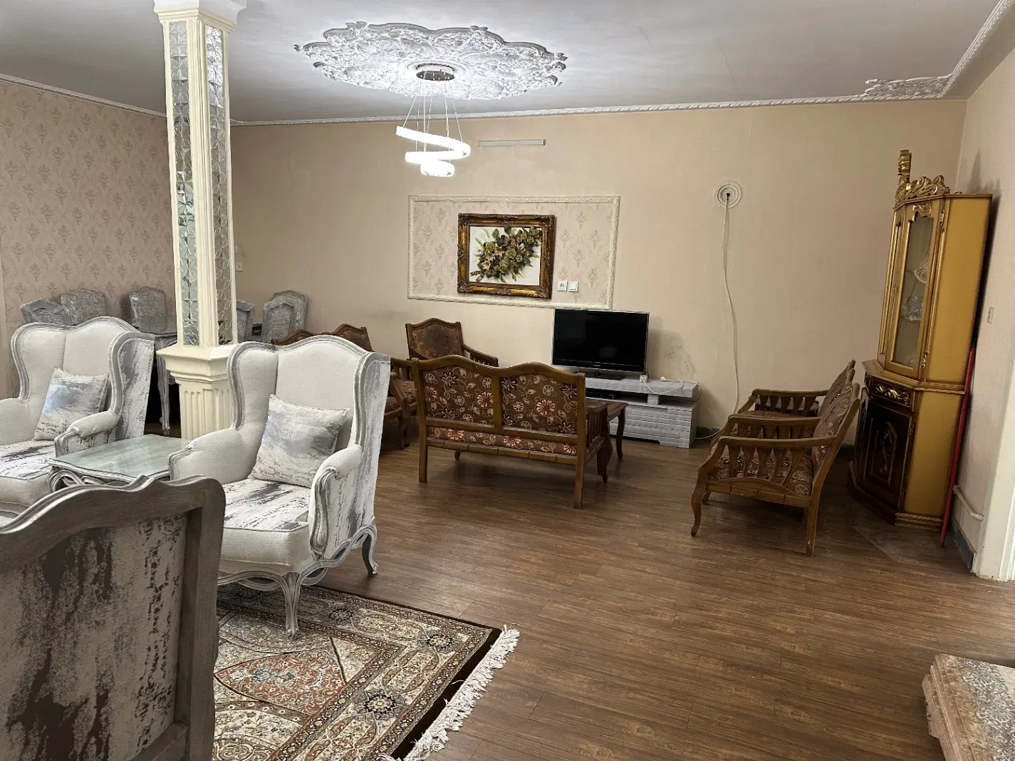 ۱۱۴ متر آپارتمان،پایین جهان نما، بلوار احمدیه
