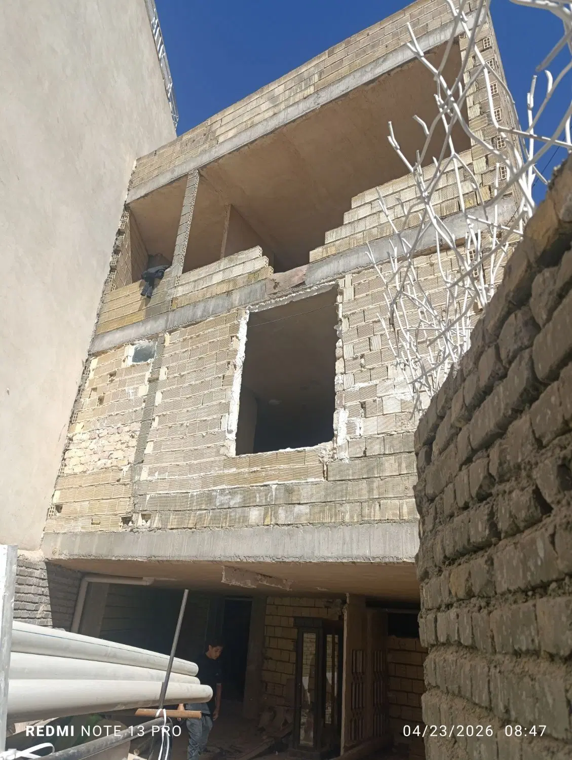 منزل سفت کاری س طبقه