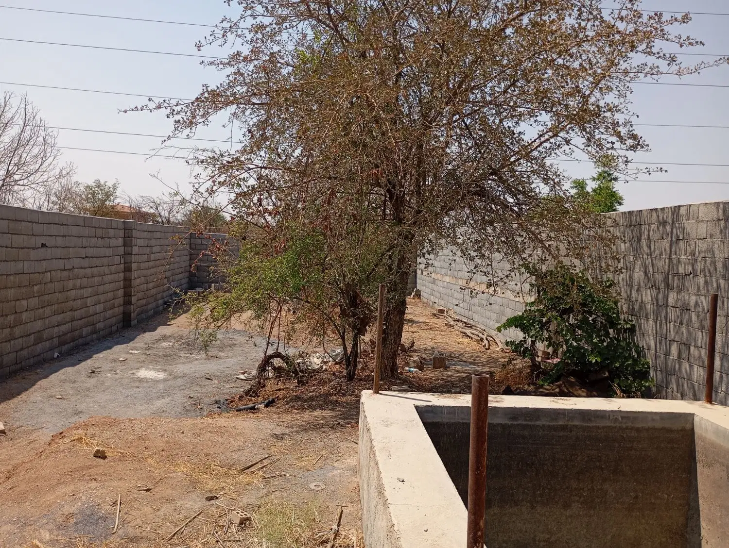 زمین باغی چهار دیواری خیابان منتظری گلدشت