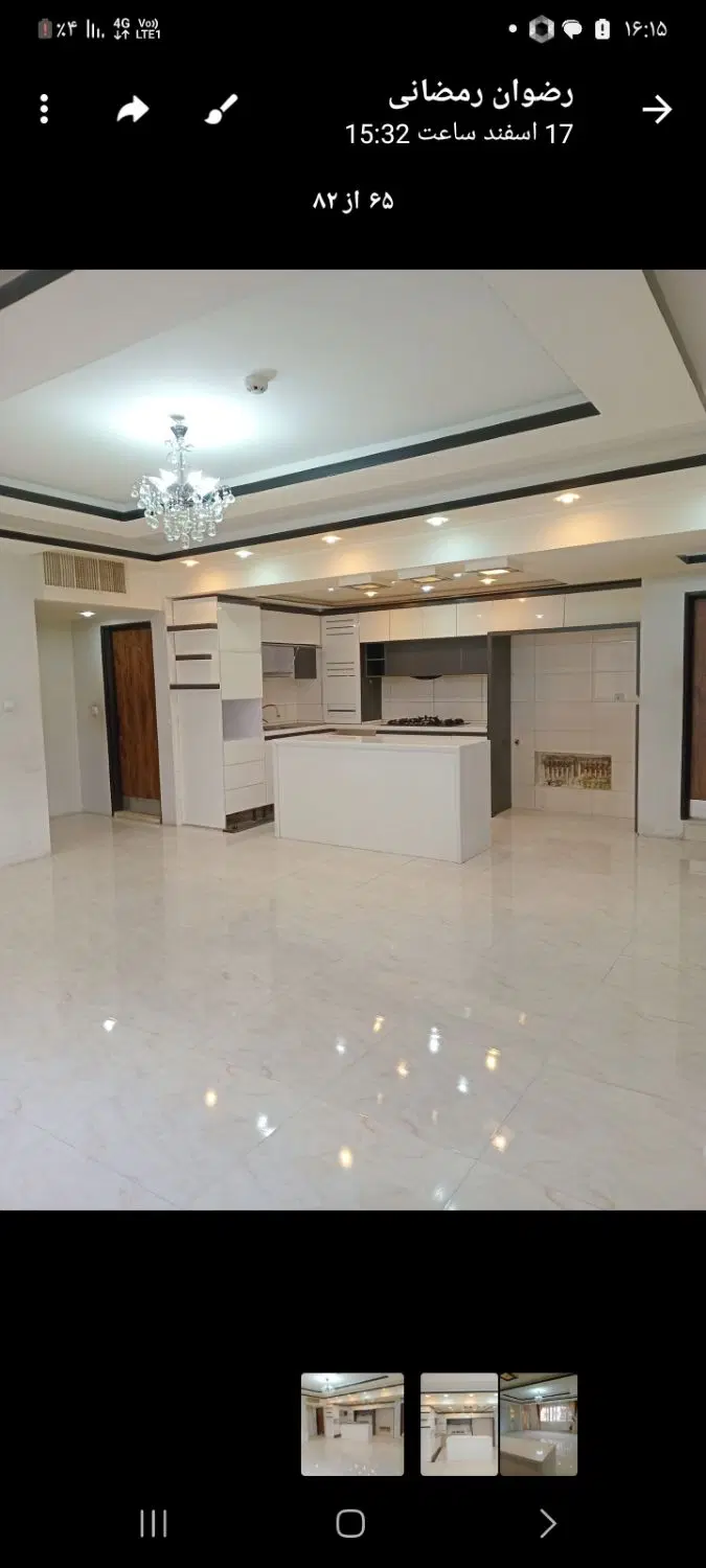 اجاره اپارتمان دو خوابه خیابان تختی