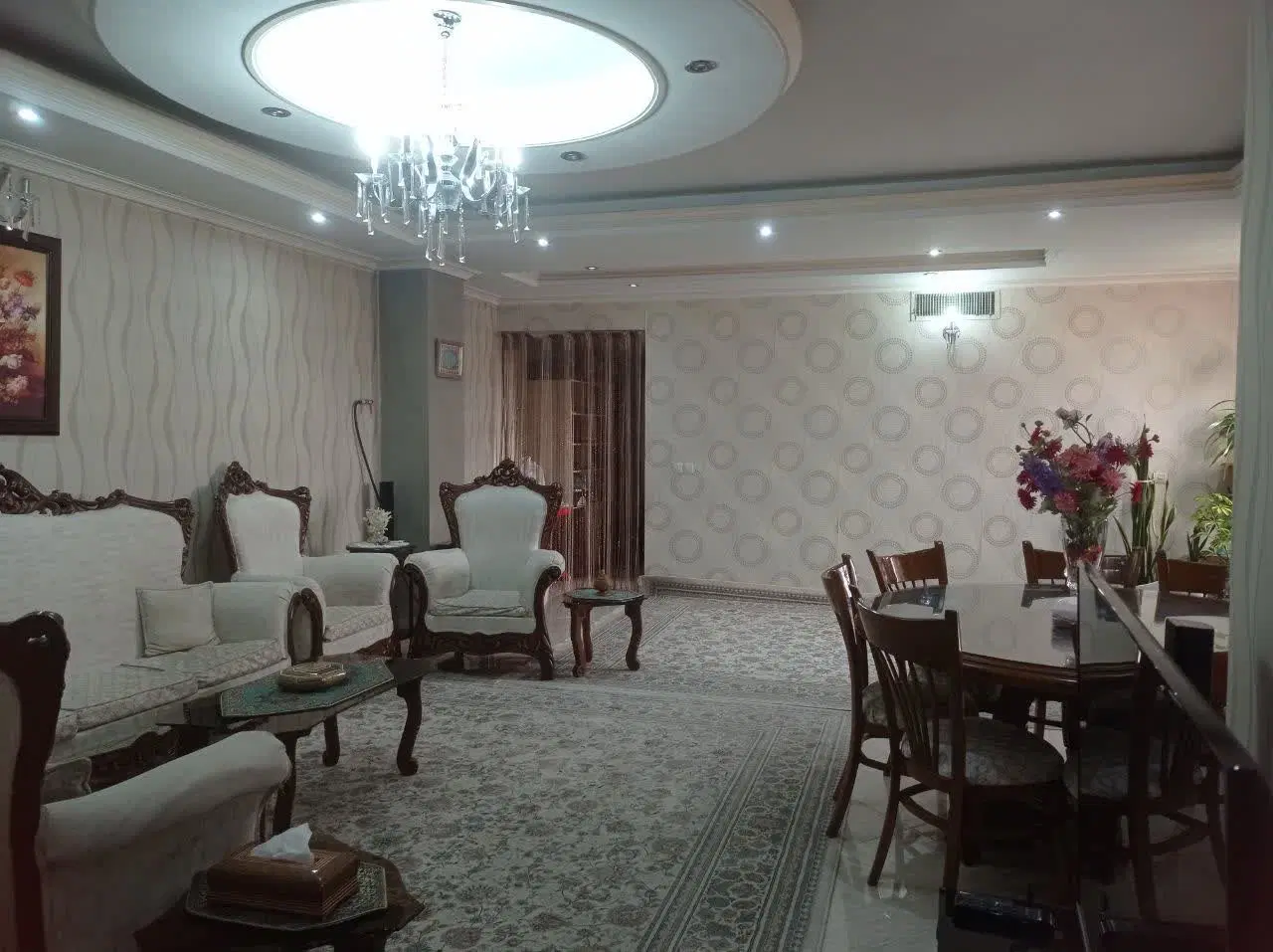 فروش آپارتمان ۱۱۱ متر_۲خواب_دونبش_غرق نور