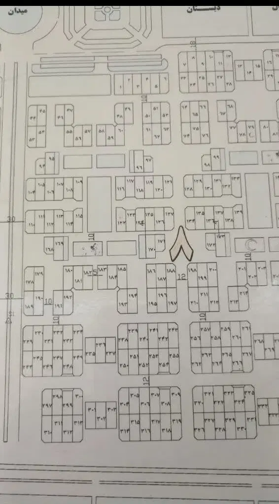 زمین محله ۸ توحید شهر