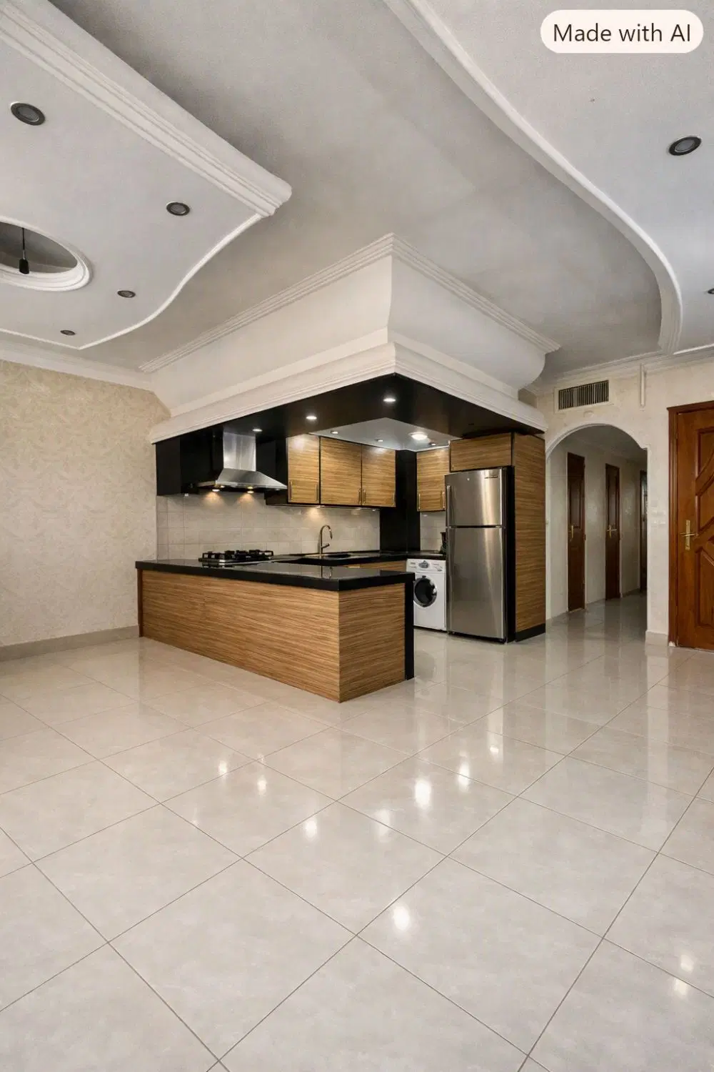 ۱۲۰ متر تاپ‌لوکیشن بلوار باهنر تک‌ واحدی تراس بزرگ
