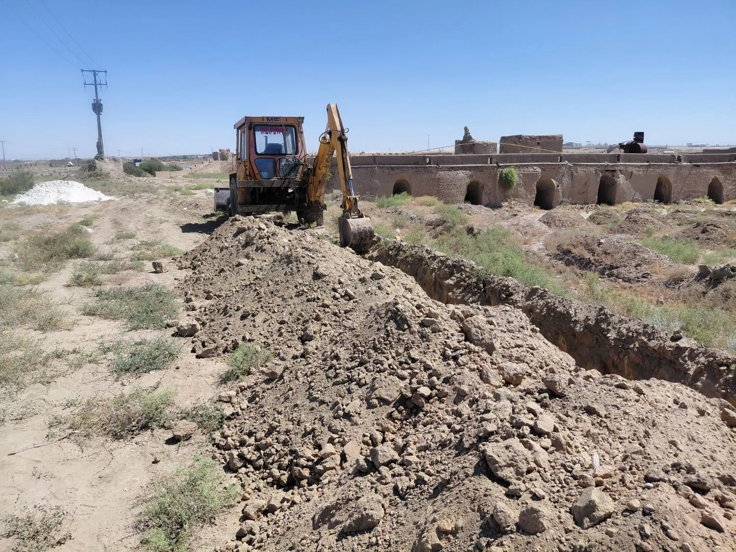 فروش قطعات ۵هزارمتری انبار ضایعات انتهای مهدی اباد
