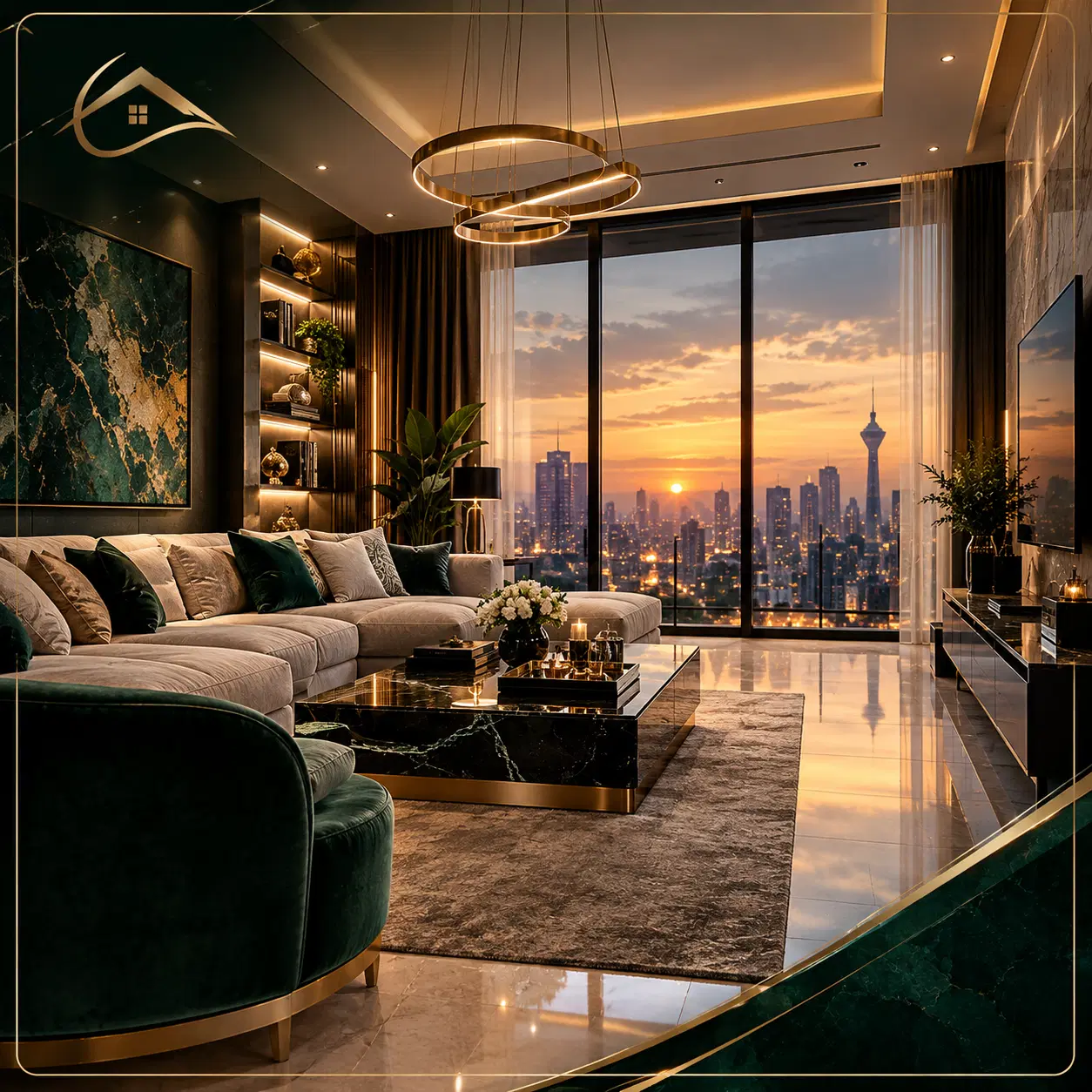 آپارتمان 266متر اجاره _فول مشاعات _فاز 1مهرشهر