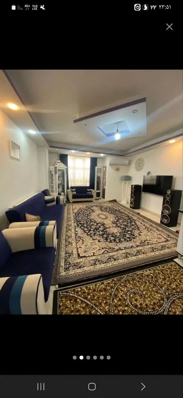 آپارتمان ۸۰ متری دوخوابه طبقه اول. میدان امام حسین
