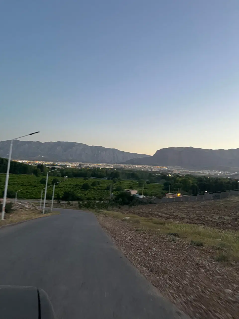 زمین باغ قلات