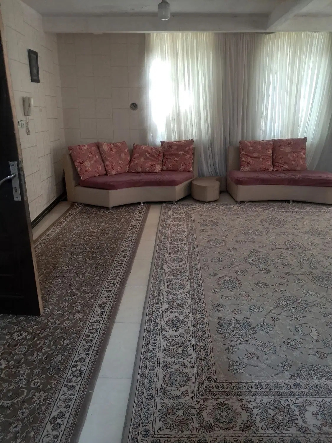 منزل مبله بزرگ از چهارشنبه تحویل
