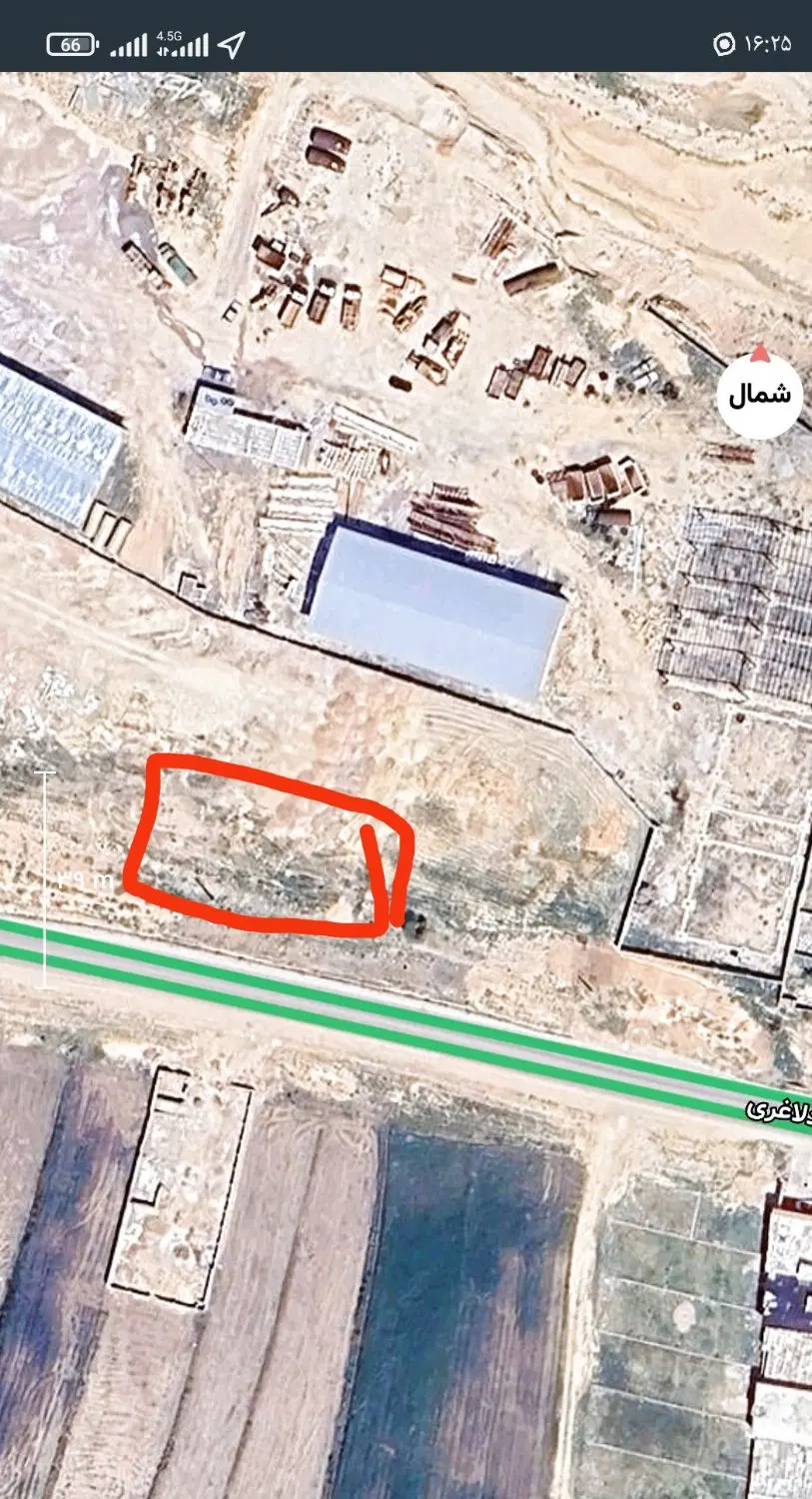 زمین تجاری علی آباد