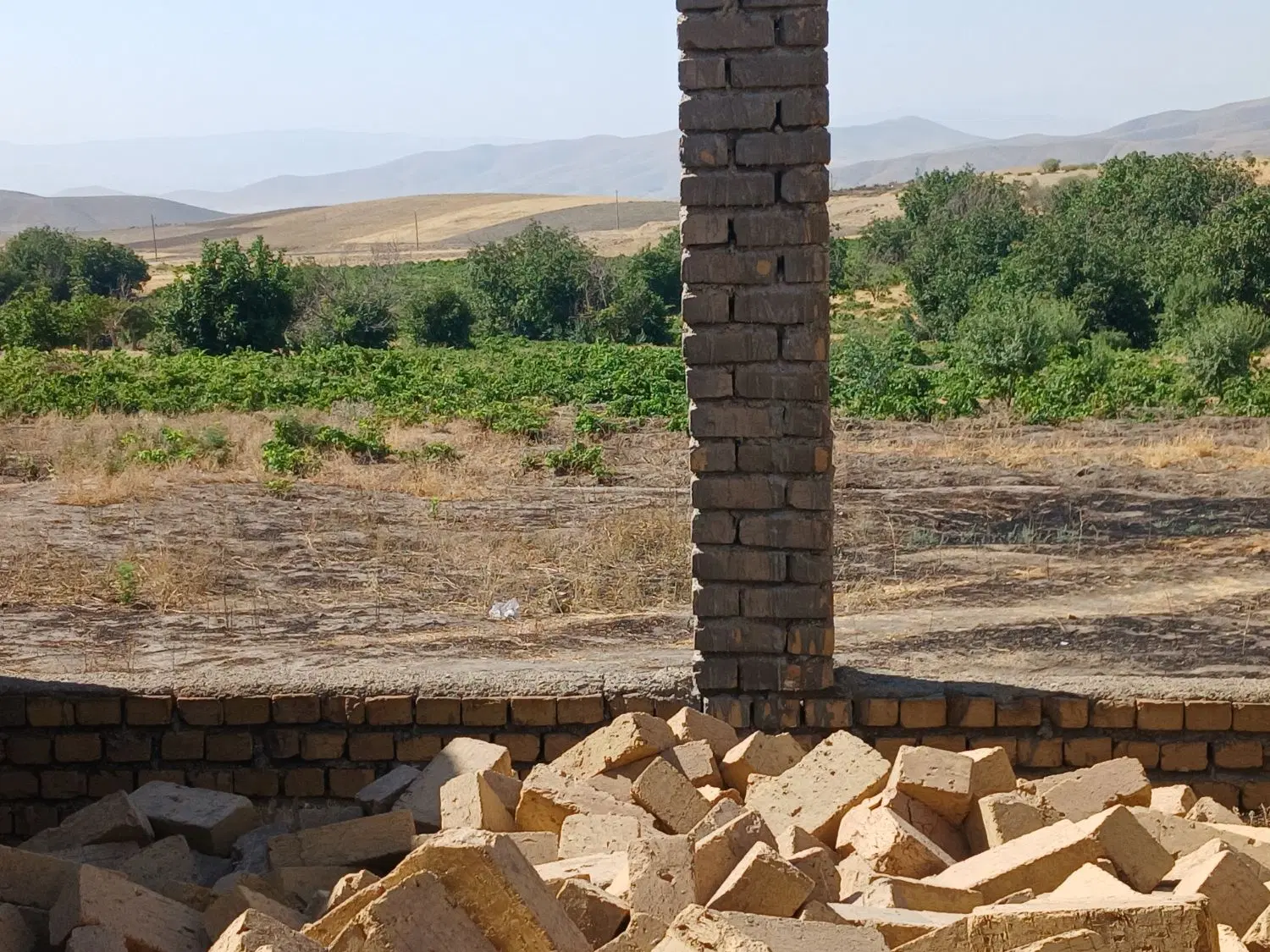 فروش زمین و خانه نیمه کاره