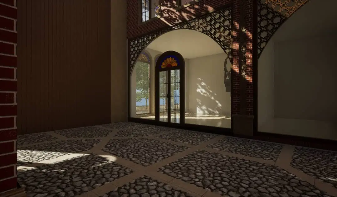 زمین ۲۵۰۰متری در شمال تالار صدف.هفت سنگان