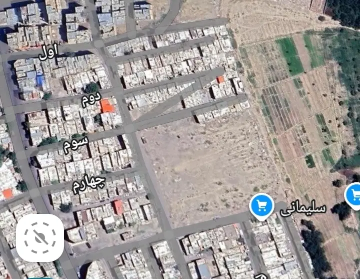 زمین های ۱۰۰متری ملارد ایثارگران