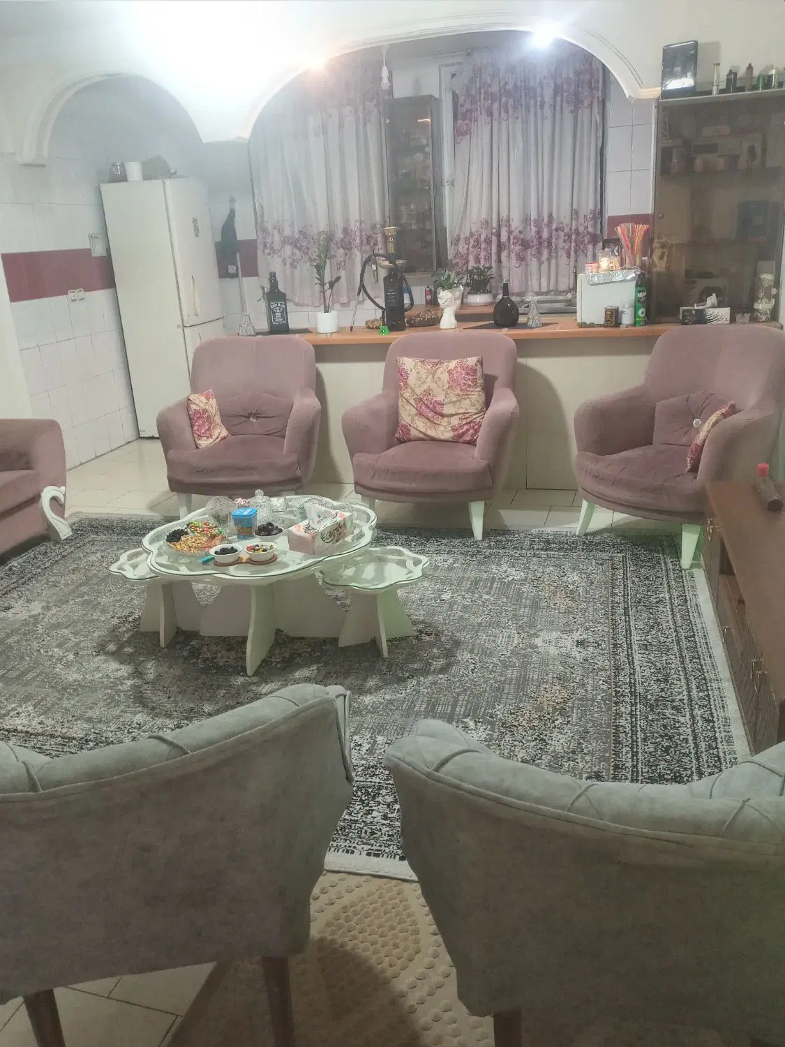 هم خانه ۶۰ متر مبله مجهز  روزانه هفتگی ماهانه