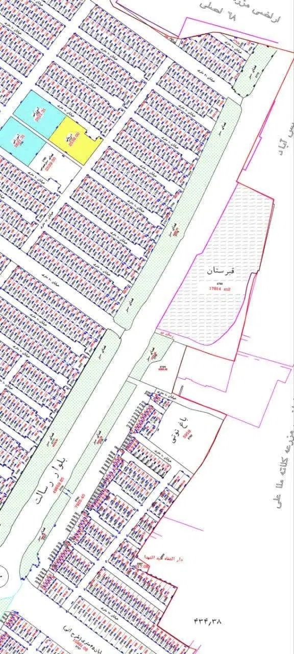 زمین210متر_حاشیه رسالت_قابلیت تجاری_نصف قیمت منطقه