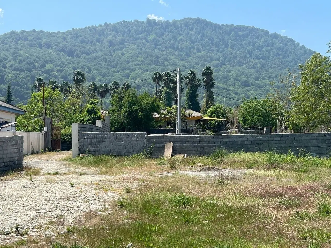 زمین با امکان ساخت_غرب مازندران. پرداخت با چک