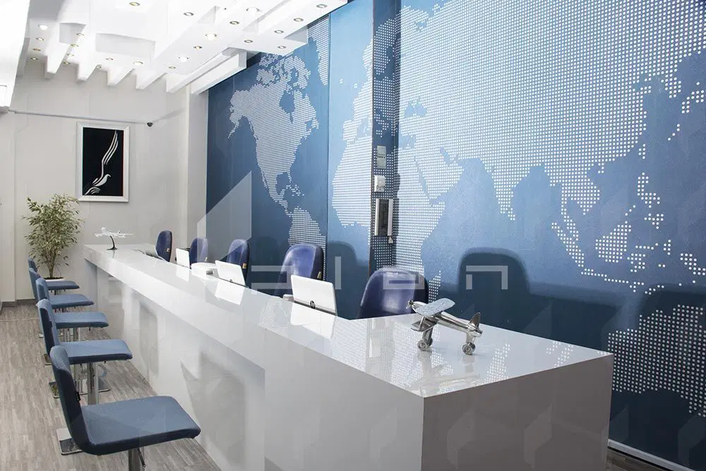 اجاره کانتر و مشارکت آژانس هواپیمایی غرب تهران