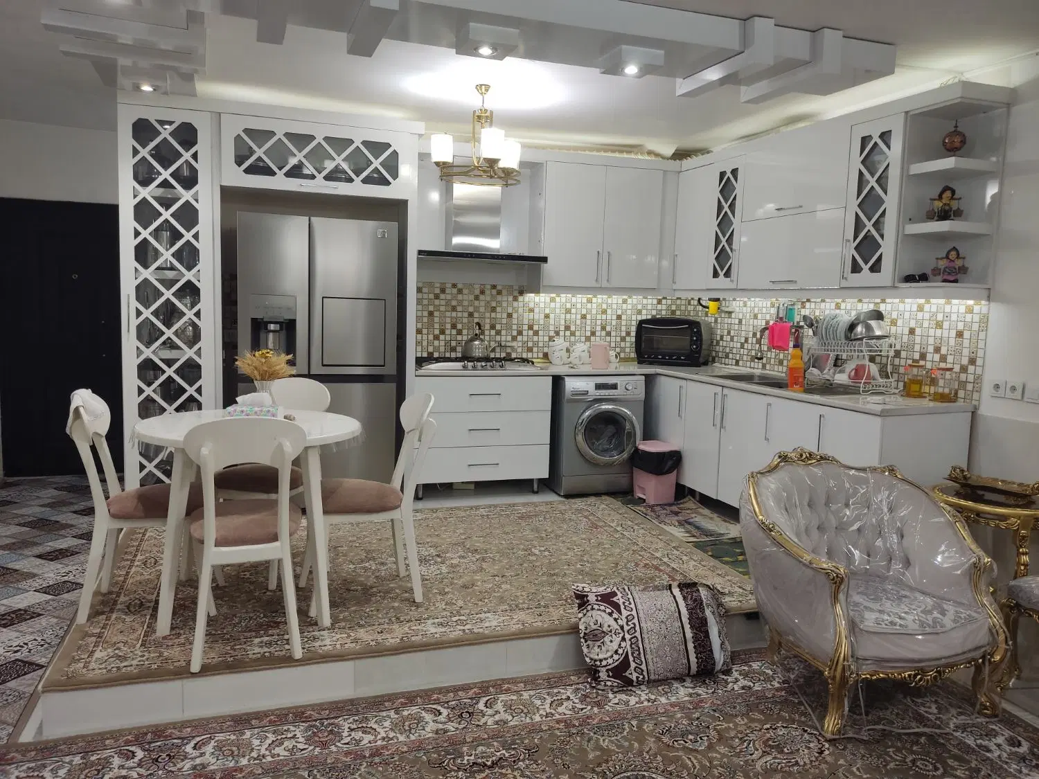 دو طبقه نیم ساخت1400