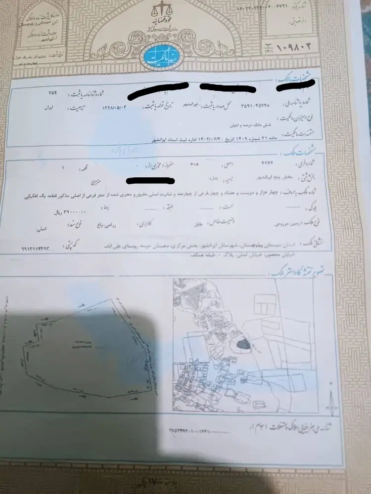 زمین سند تک برگ