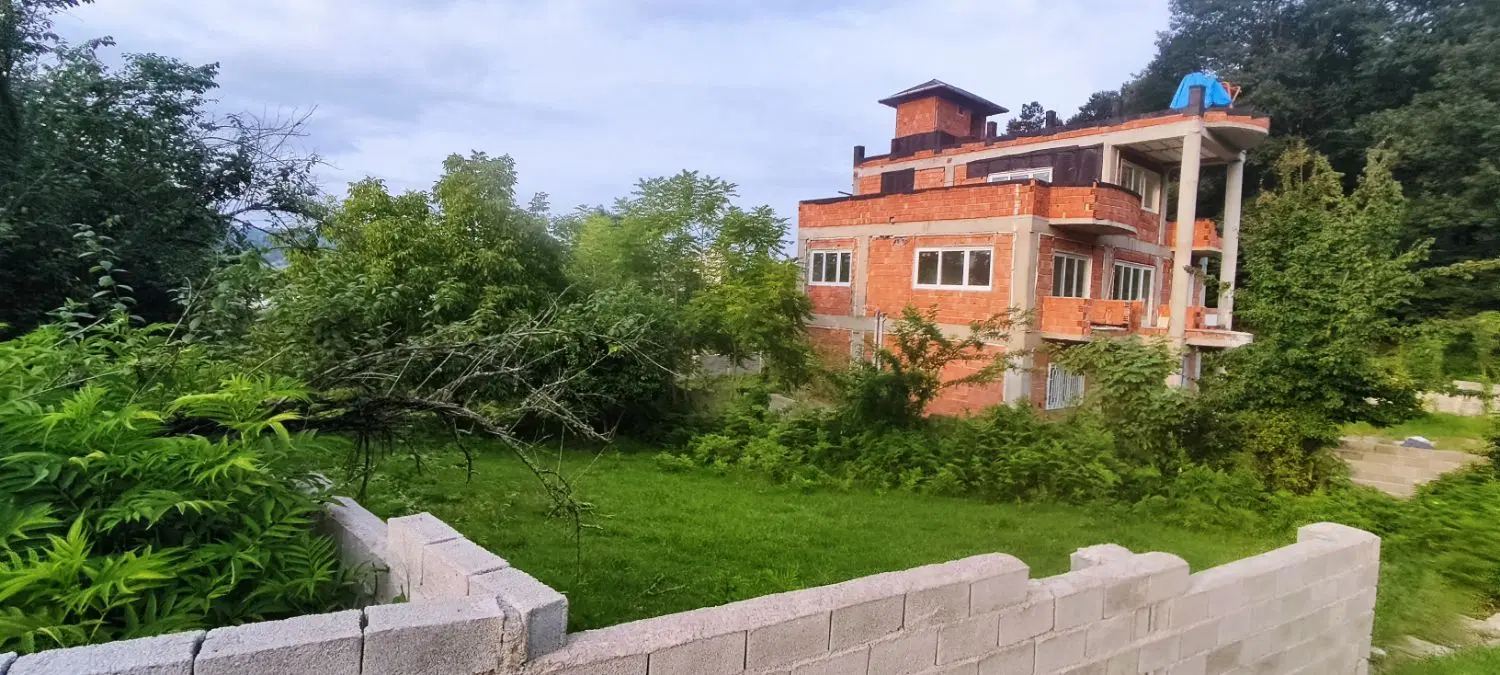 زمین دارای پروانه ساخت کنارجنگل ویوزیبا شیرگاه بشل