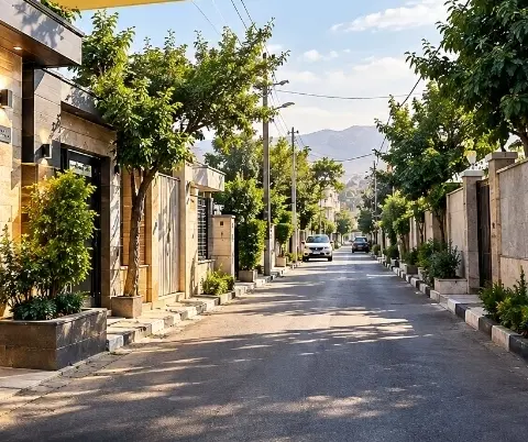 زمین مسکونی بین همافر و آذریزدی خ شفق