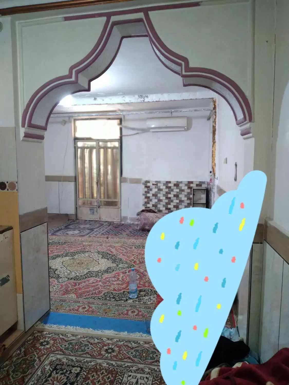 اجاره طبقه همکف حیاط دار